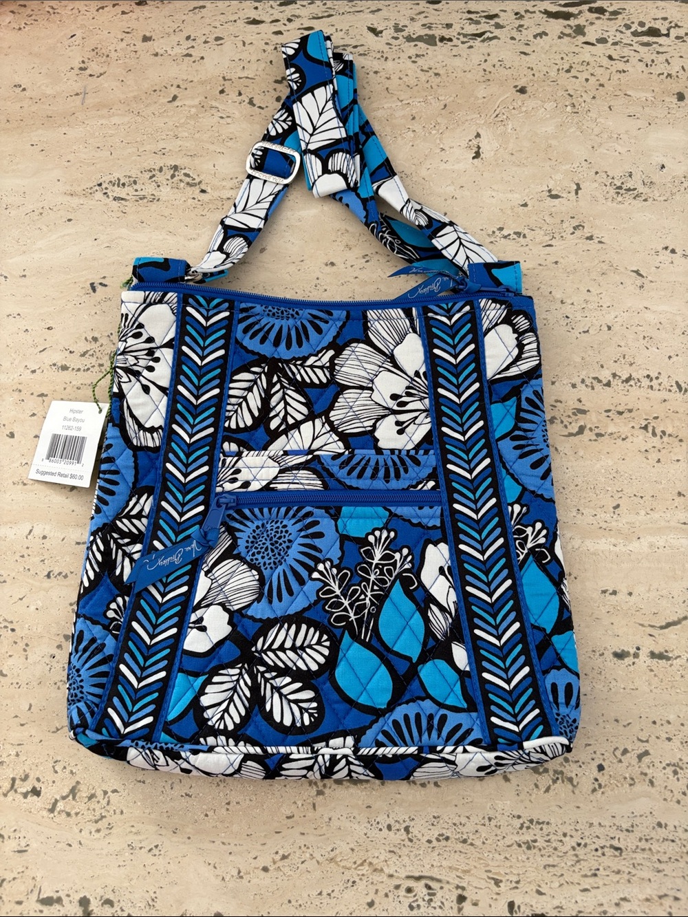 Vera Bradley Hipster Blue Bayou